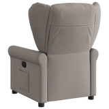 Fauteuil inclinable Taupe Tissu