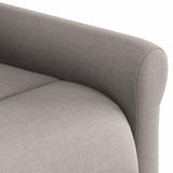 Fauteuil inclinable Taupe Tissu