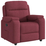 Fauteuil inclinable Rouge bordeaux Tissu