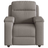 Fauteuil inclinable Taupe Tissu