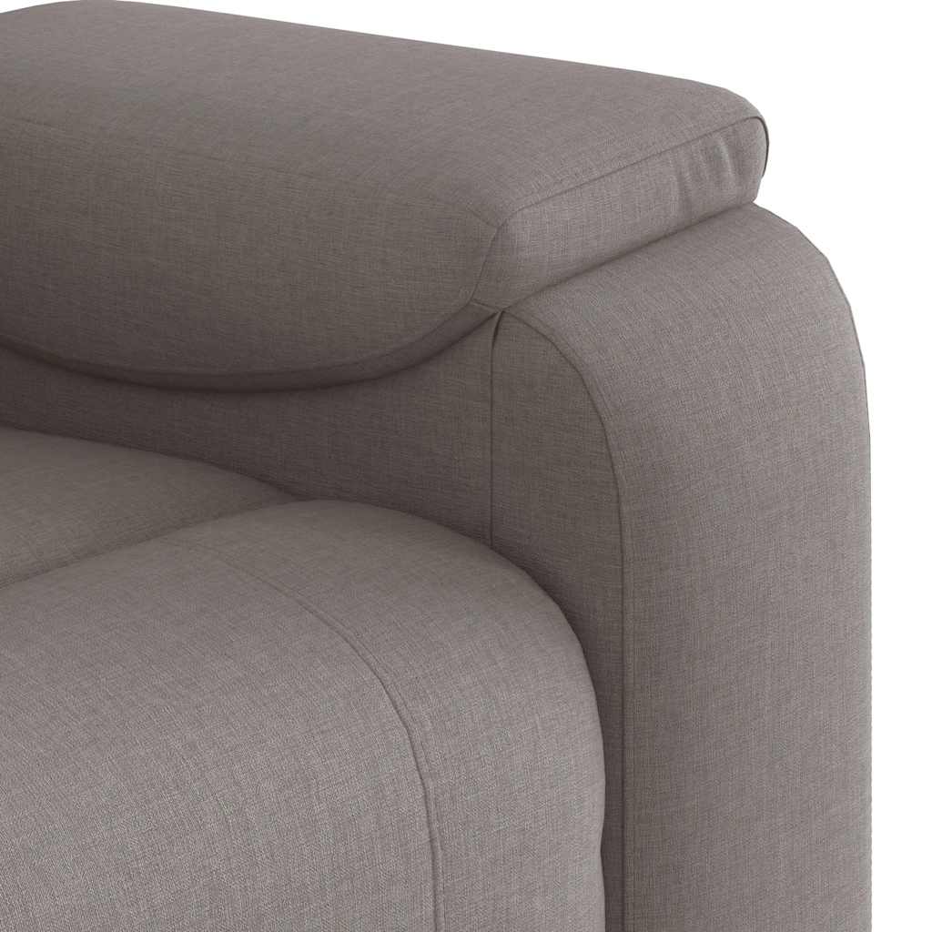 Fauteuil inclinable Taupe Tissu