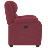 Fauteuil inclinable Rouge bordeaux Tissu