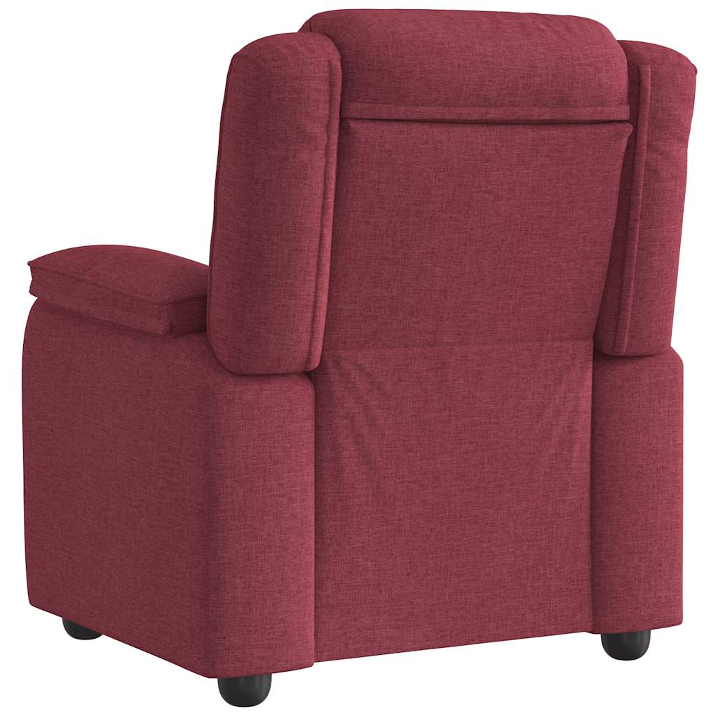 Fauteuil inclinable Rouge bordeaux Tissu