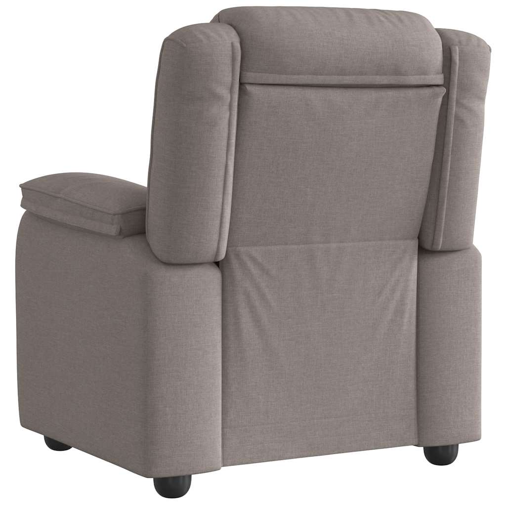 Fauteuil inclinable Taupe Tissu