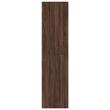 Wardrobe brown oak 30x50x200 cm engineered wood