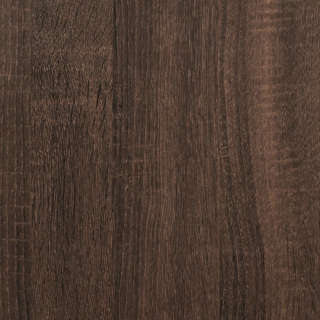 Wardrobe brown oak 30x50x200 cm engineered wood