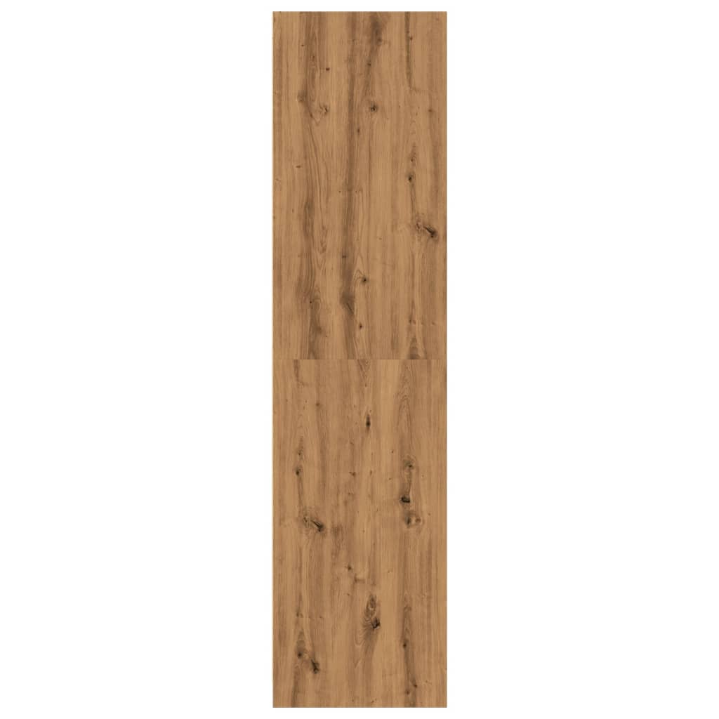 Wardrobe oak craft 30x50x200 cm engineered wood