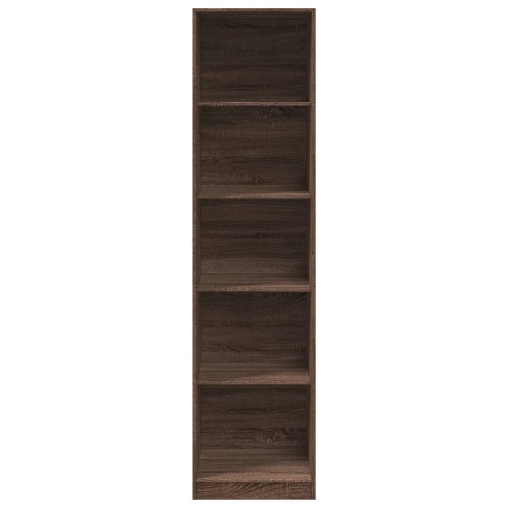 Garde-robe chêne marron 50x50x200 cm bois d'ingénierie