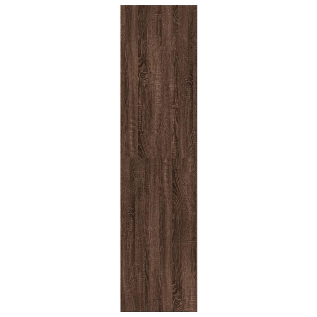 Garde-robe chêne marron 50x50x200 cm bois d'ingénierie