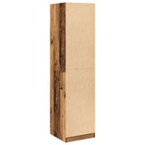 Altholz-Kleiderschrank 50x50x200 cm aus Holzwerkstoff