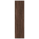 Wardrobe brown oak 100x50x200 cm engineered wood