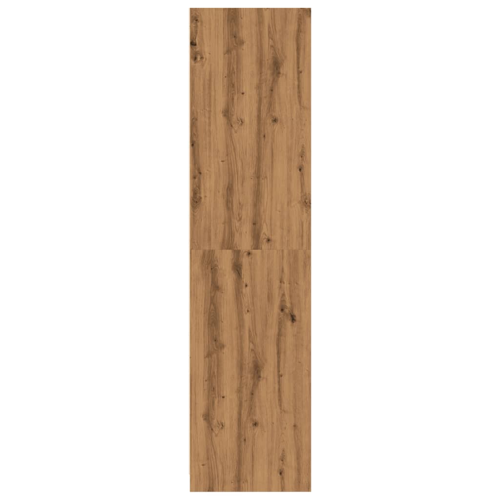 Wardrobe oak craft 100x50x200 cm engineered wood