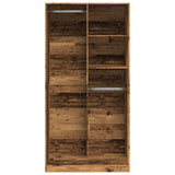 Altholz-Kleiderschrank 100x50x200 cm aus Holzwerkstoff