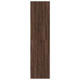 Wardrobe brown oak 50x50x200 cm engineered wood