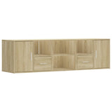 Sonoma oak corner cabinet 160x40x45 cm engineered wood