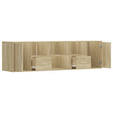 Sonoma oak corner cabinet 160x40x45 cm engineered wood