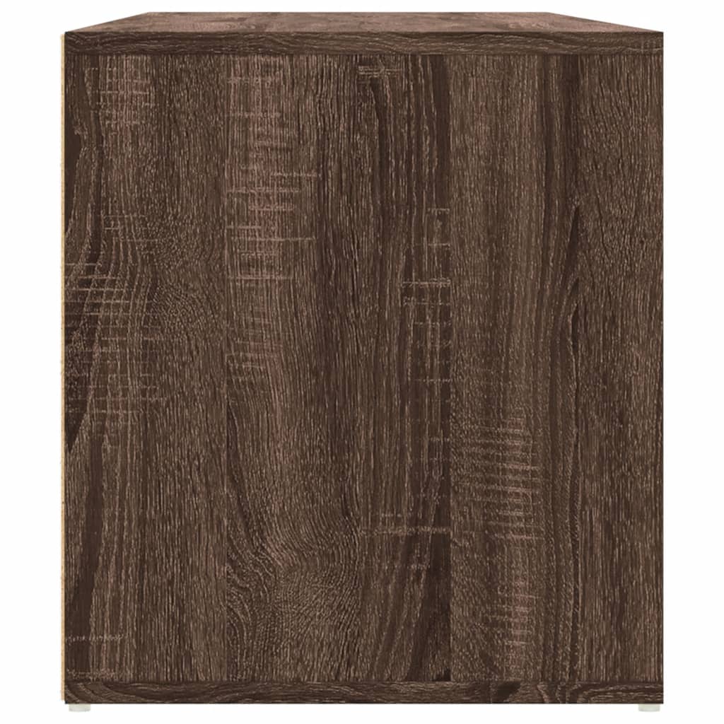 Armoire d'angle chêne marron 160x40x45 cm bois d'ingénierie