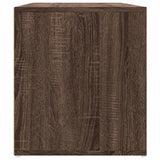 Armoire d'angle chêne marron 160x40x45 cm bois d'ingénierie