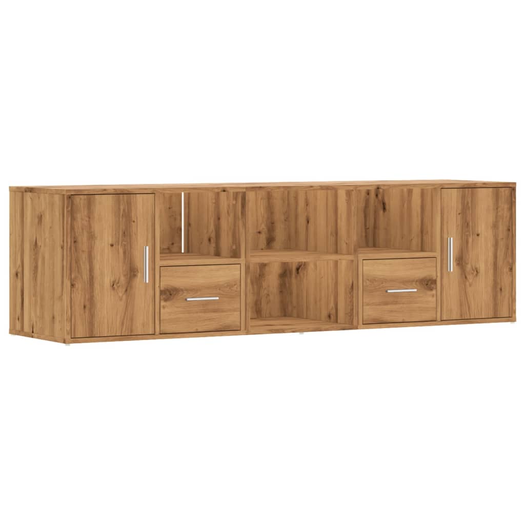 Corner cabinet oak craft 160x40x45 cm engineered wood