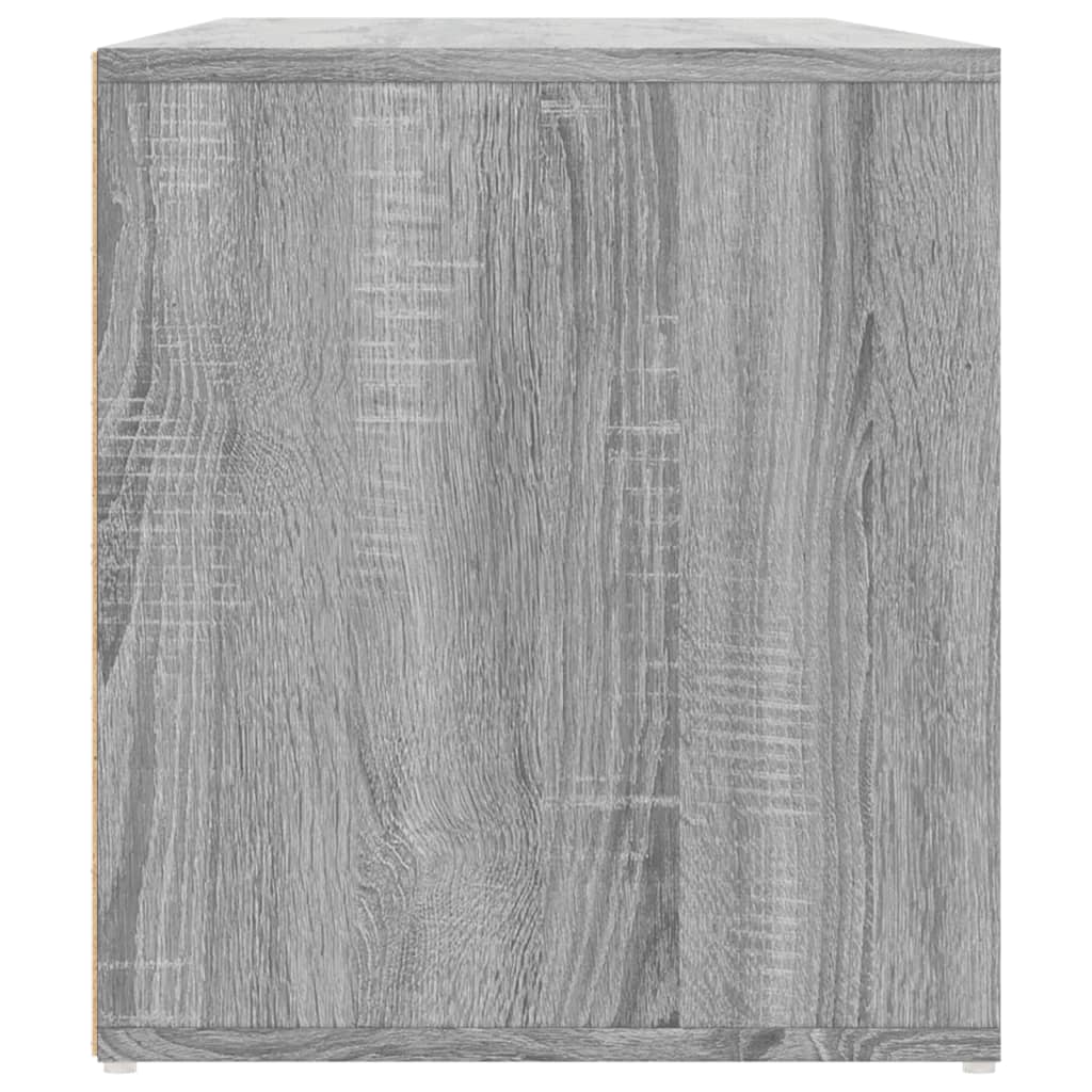 Armoire d'angle sonoma gris 200x40x45 cm bois d'ingénierie