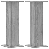 Supports pour plantes 2 pcs sonoma gris bois d'ingénierie