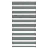 Store zèbre gris foncé largeur du tissu 65,9 cm polyester