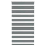 Store zèbre gris foncé largeur du tissu 70,9 cm polyester