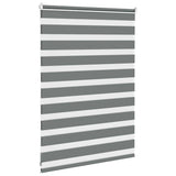 Store zèbre gris foncé largeur du tissu 110,9 cm polyester