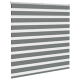 Store zèbre gris foncé largeur du tissu 145,9 cm polyester