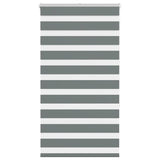 Store zèbre gris foncé largeur du tissu 65,9 cm polyester