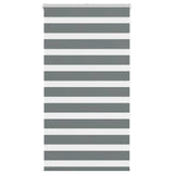 Store zèbre gris foncé largeur du tissu 85,9 cm polyester