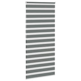 Store zèbre gris foncé largeur du tissu 95,9 cm polyester