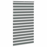 Store zèbre gris foncé largeur du tissu 115,9 cm polyester