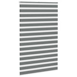 Store zèbre gris foncé largeur du tissu 145,9 cm polyester