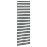 Store zèbre gris foncé largeur du tissu 65,9 cm polyester