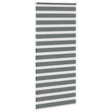 Store zèbre gris foncé largeur du tissu 90,9 cm polyester