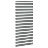 Store zèbre gris foncé largeur du tissu 100,9 cm polyester