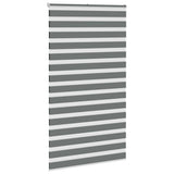 Store zèbre gris foncé largeur du tissu 115,9 cm polyester