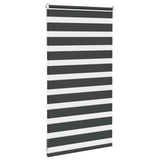 Store zèbre noir 85x100 cm largeur du tissu 80,9 cm polyester