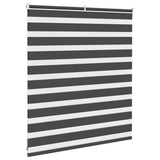 Store zèbre noir 120x100 cm largeur du tissu 115,9 cm polyester