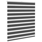 Store zèbre noir 125x100 cm largeur du tissu 120,9 cm polyester