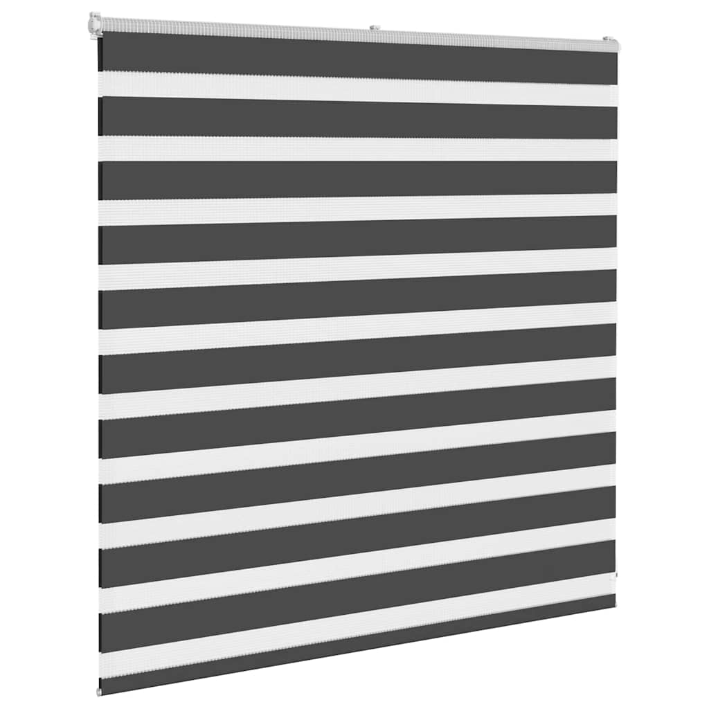 Store zèbre noir 140x100 cm largeur du tissu 135,9 cm polyester