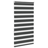 Store zèbre noir 70x150 cm largeur du tissu 65,9 cm polyester