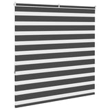 Store zèbre noir 145x150 cm largeur du tissu 140,9 cm polyester