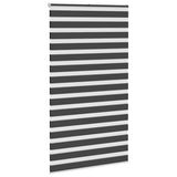 Store zèbre noir 120x200 cm largeur du tissu 115,9 cm polyester