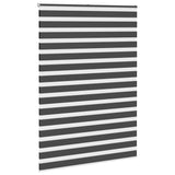 Store zèbre noir 160x200 cm largeur du tissu 155,9 cm polyester