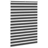 Store zèbre noir 160x200 cm largeur du tissu 155,9 cm polyester