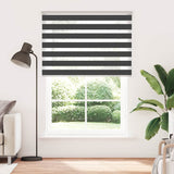 Store zèbre noir 160x230 cm largeur du tissu 155,9 cm polyester