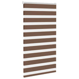 Store zèbre marron 80x100 cm largeur du tissu 75,9 cm polyester