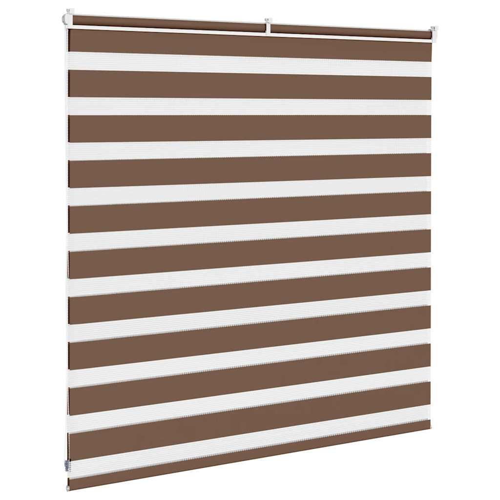 Store zèbre marron 145x100cm largeur du tissu 140,9cm polyester